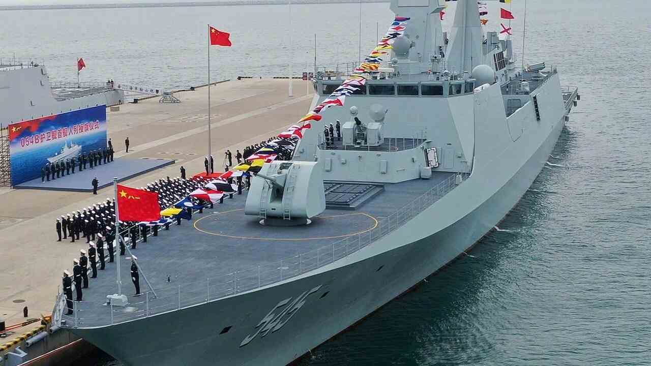 Čína zrýchľuje výrobu fregát typu 054B: chce oslabiť americkú výhodu pod hladinou aj posilniť tlak na Taiwan