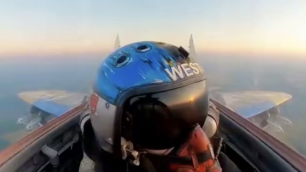Spektakulárne video z kokpitu obletelo internet. Ukrajinský MiG-29 zostrelil Šáhid