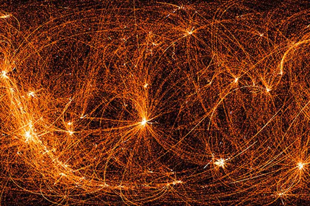 Webb odhalil prvé vlákno kozmickej siete