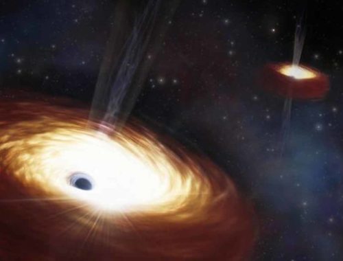 Výskumníci pozorovali najťažší pár čiernych dier