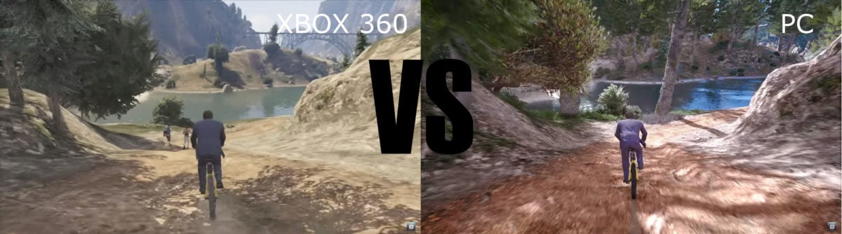 GTA 5 Xbox vs PC