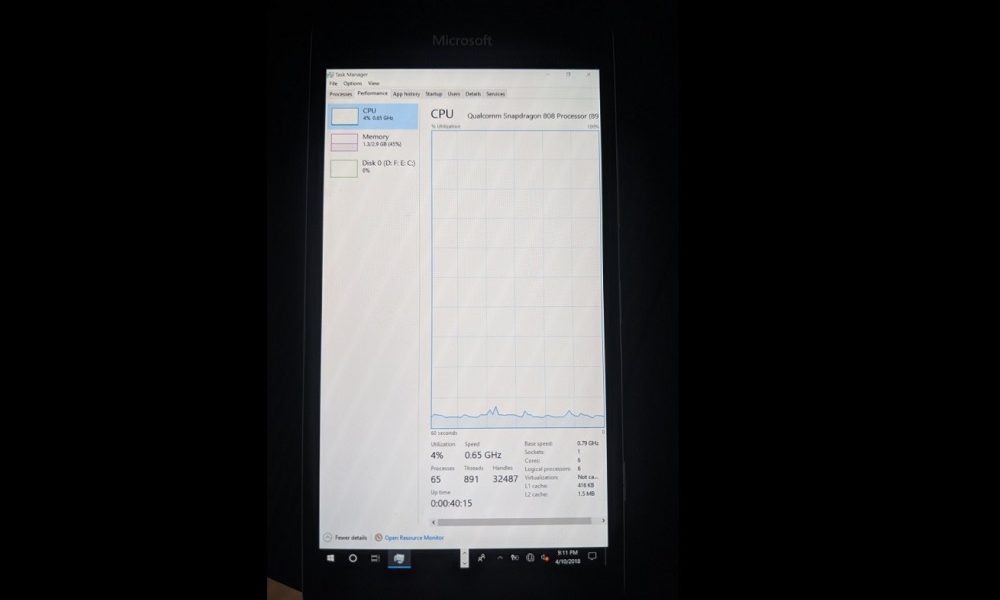 Lumia 950 s Windows 10 ARM
