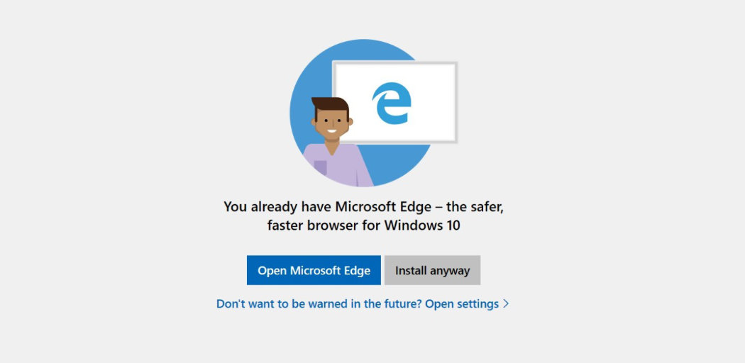 Microsoft odporuca Microsoft Edge namiesto Chromu a Firefoxu sean hoffman