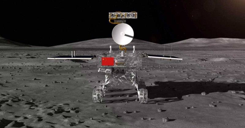 Chang'e-4 cinsky mesacny rover