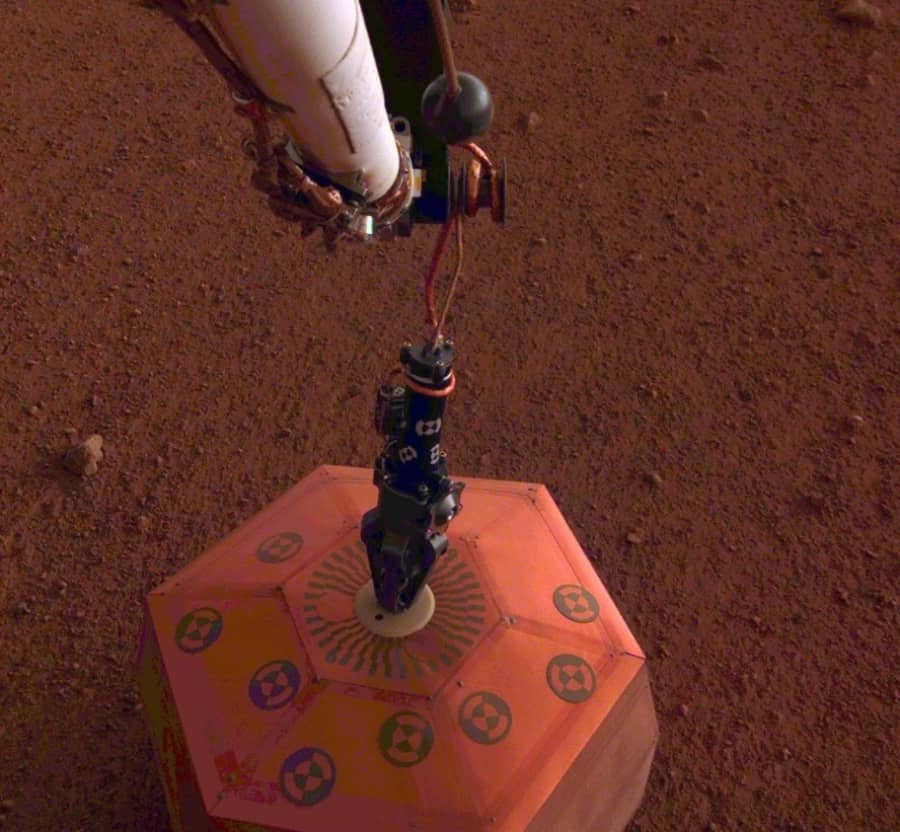 NASA seizmometer MARS