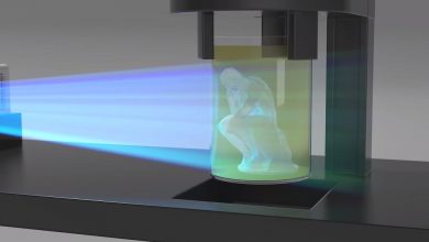 Replikator 3D tlac prostrednictvom svetla