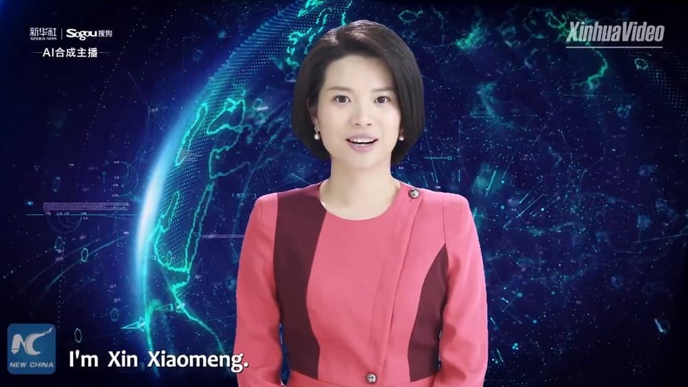 Xin Xiaomeng prva AI moderatorka