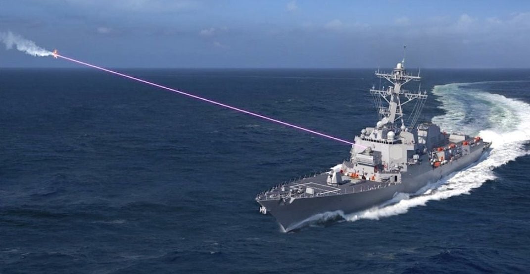 System helios - laser na americkych lodiach