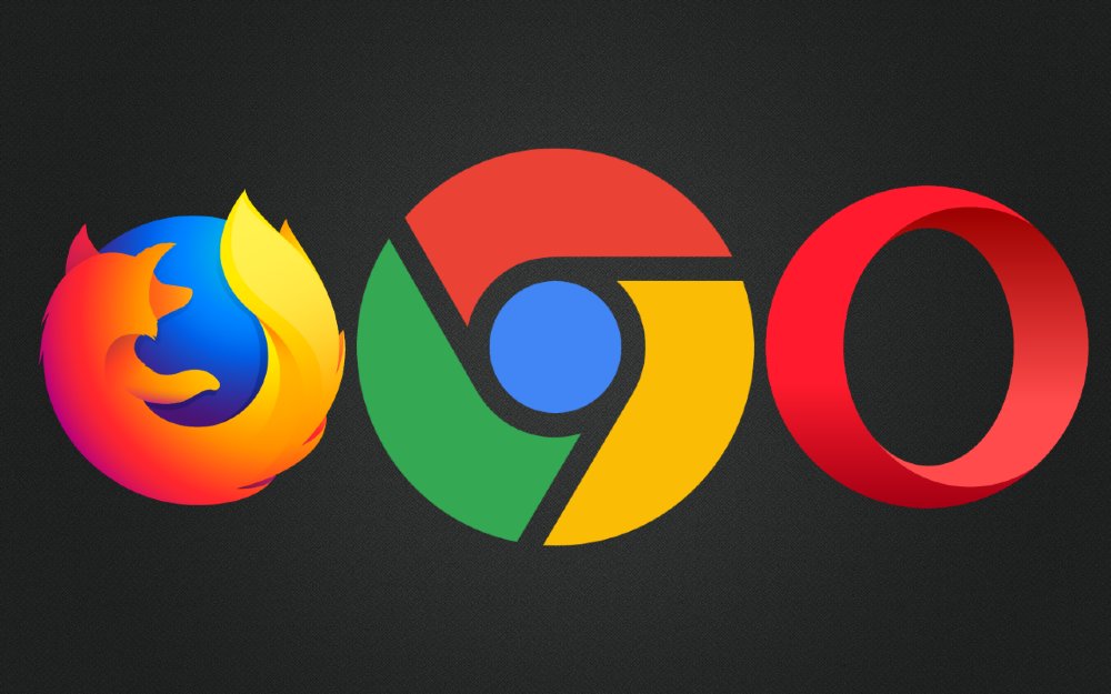Google Chrome Firefox Opera