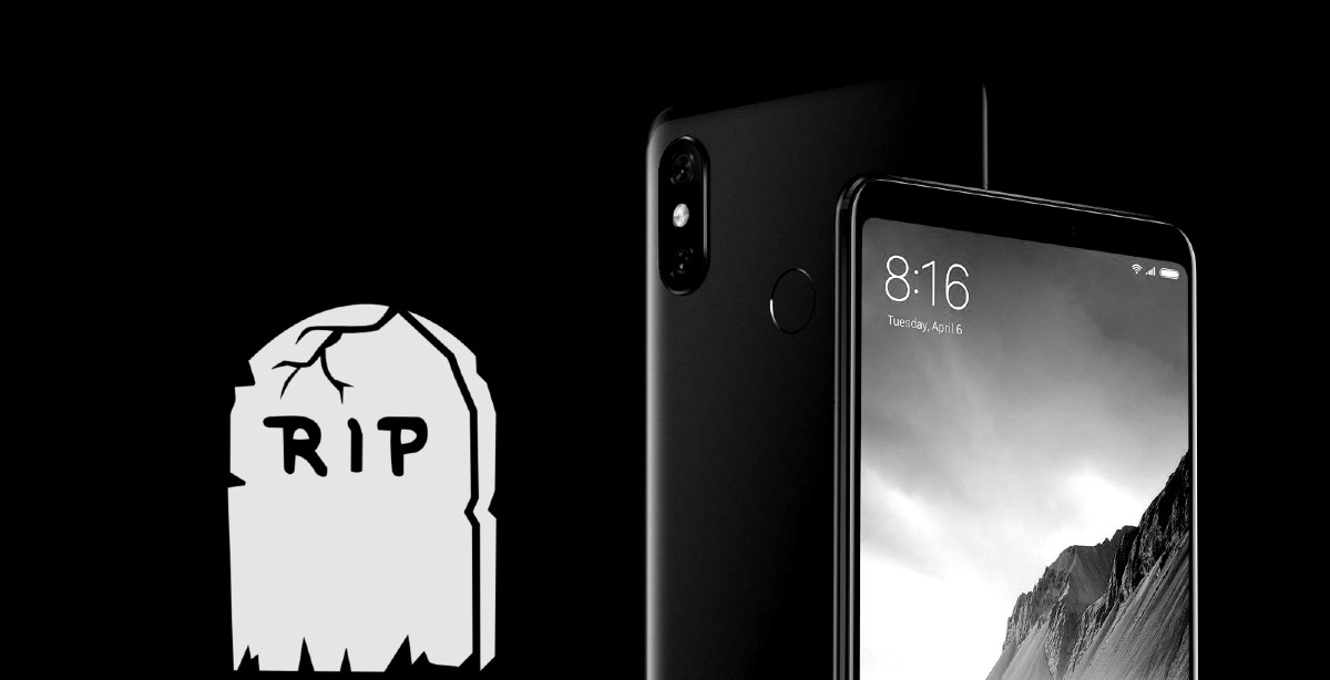 Xiaomi Mi Max 3 RIP