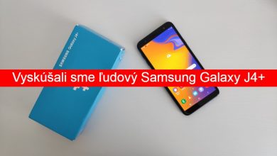 Samsung Galaxy J4+ recenzia
