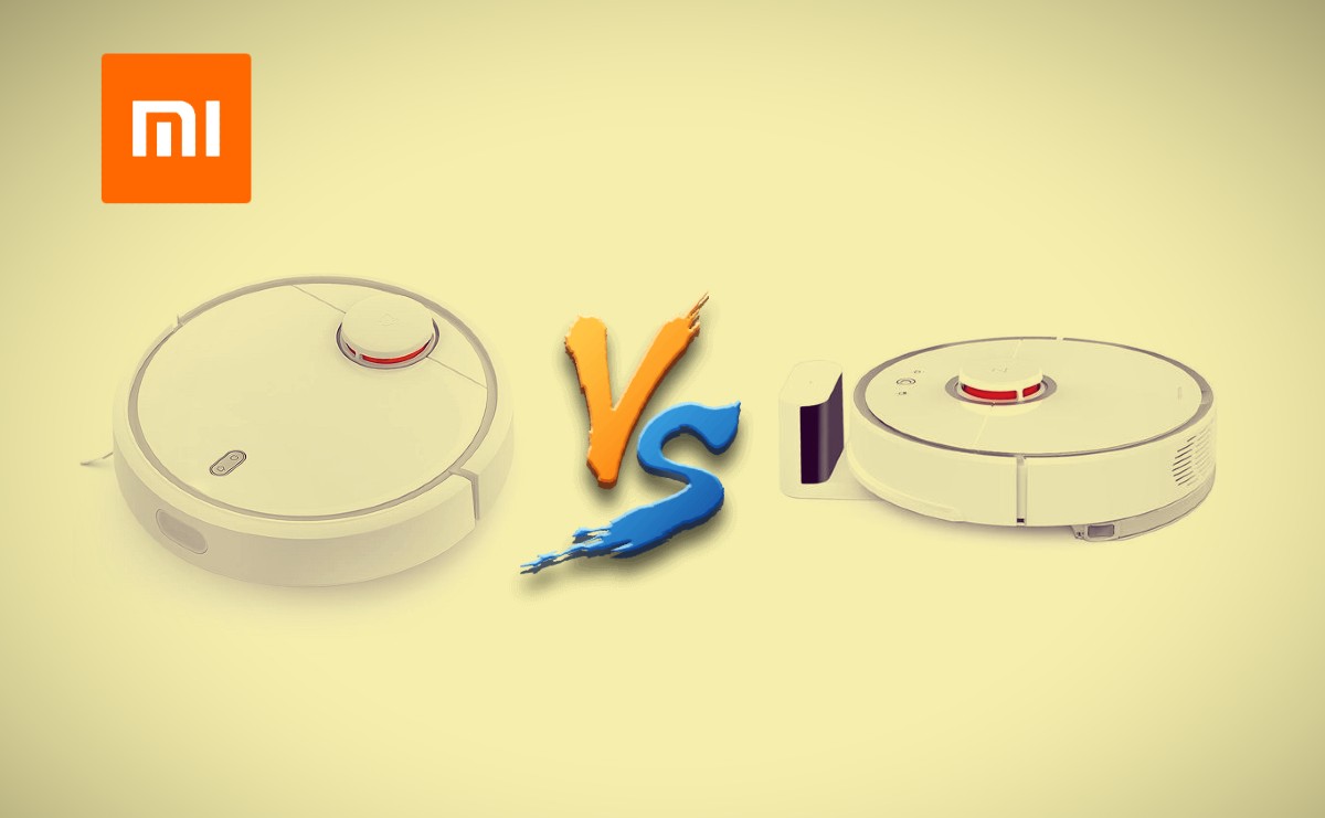 Xiaomi Mi Robot Vacuum vs Roborock S50 Robot