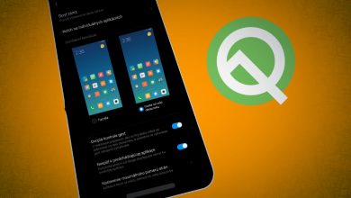 Android Q ovladanie gestami