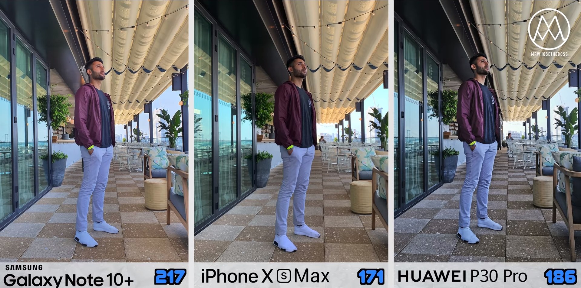 Samsung Galaxy Note 10 plus vs iPhone Xs vs Huawei P30 Pro_2