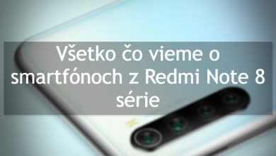 Xiaomi Redmi Note 8 seria smartfonov