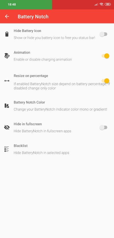 Battery Notch - skvele Android aplikacie_2