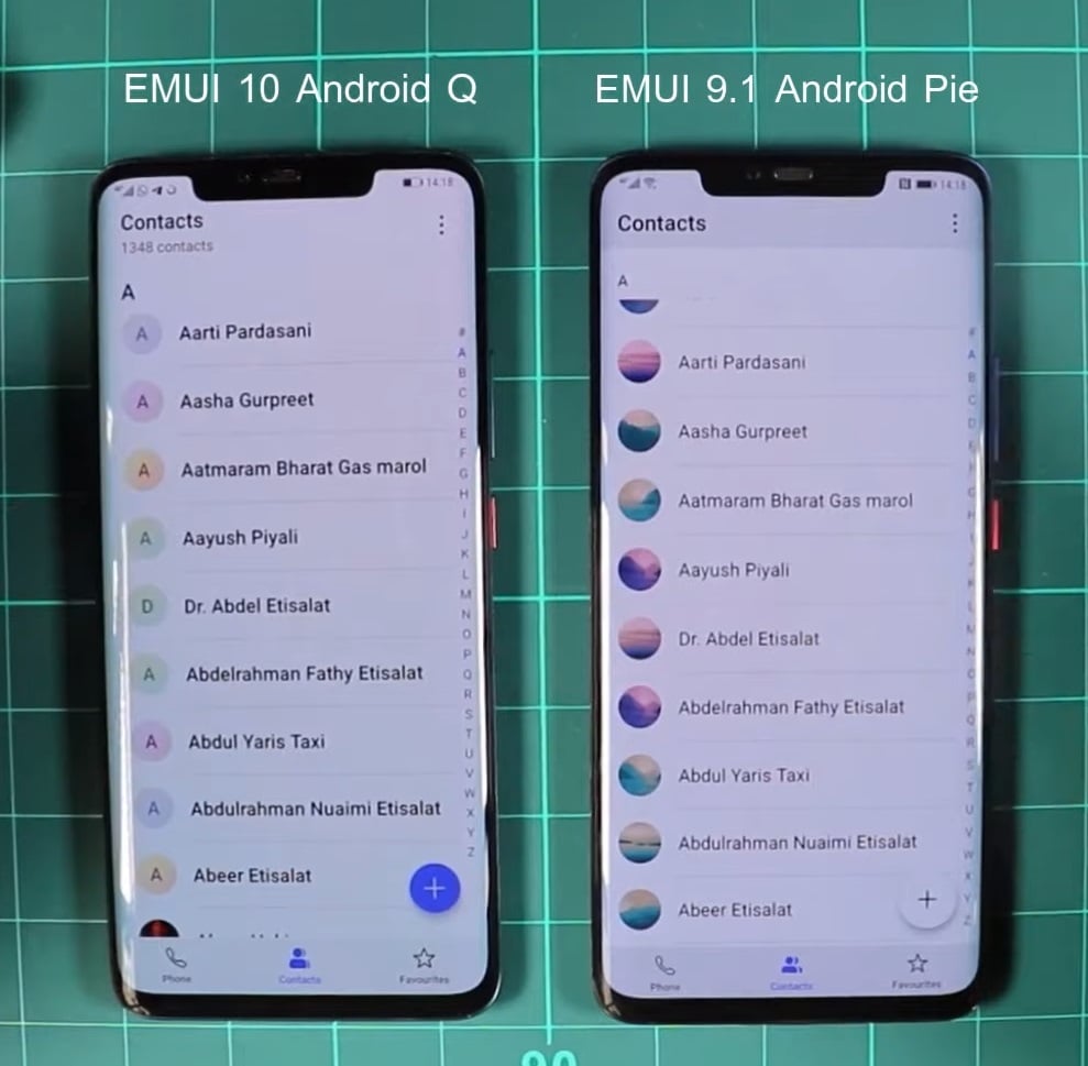 EMUI 10 vs EMUI 9 zmeny v aplikacie hovory_2