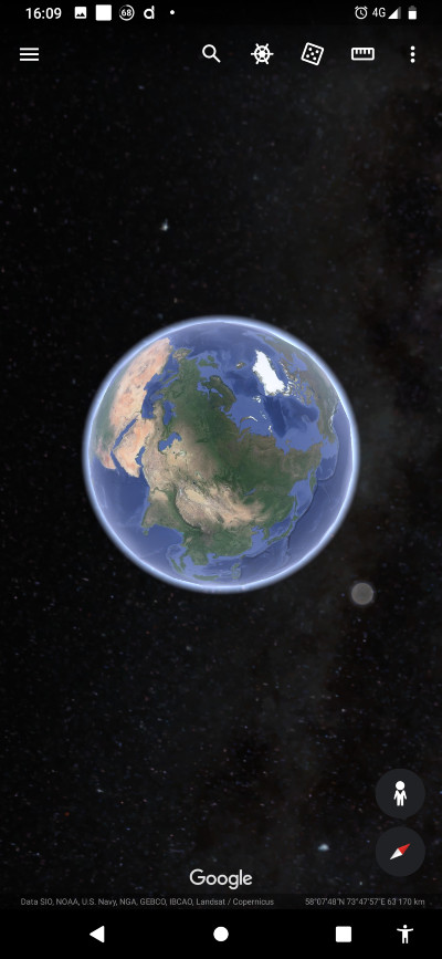 Google Earth_moznost videnia hviezd_3