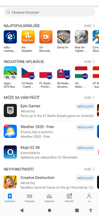 Alternativna aplikacia k Google Play - App Gallery_2