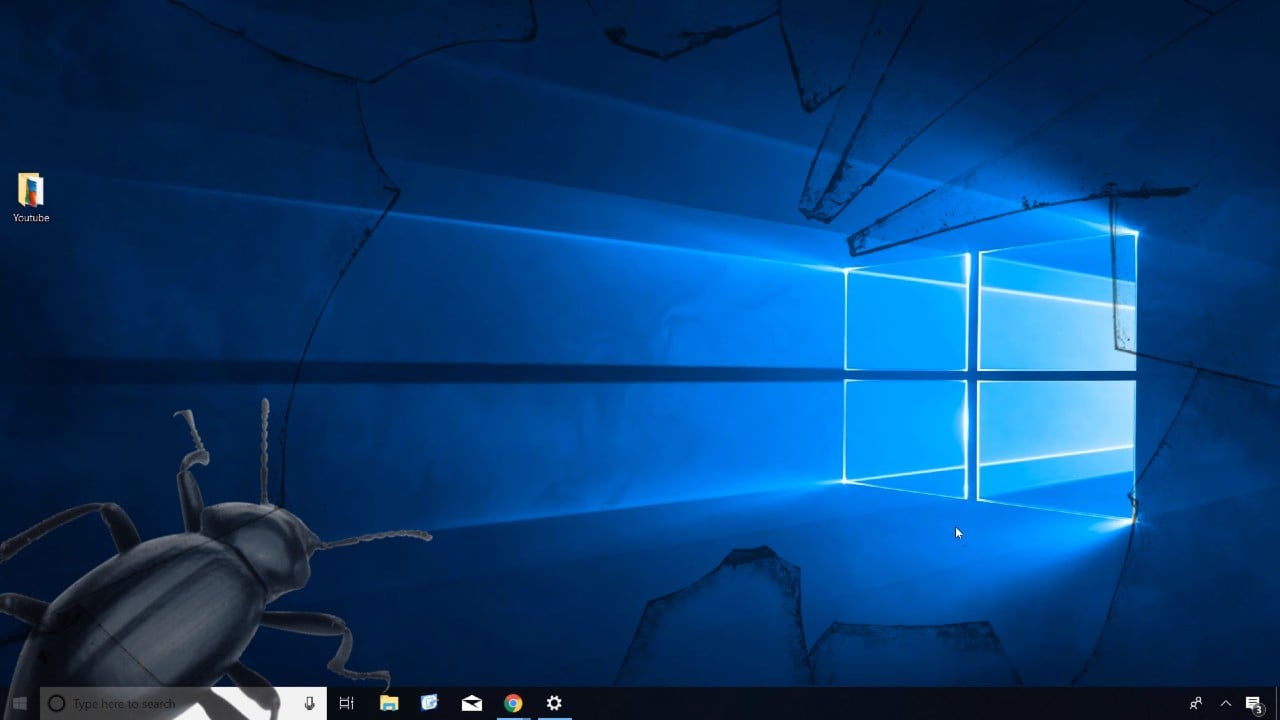 Windows 10 chyba bug
