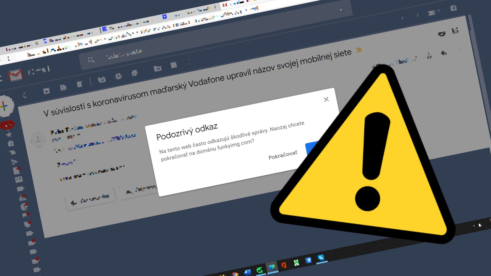 Gmail_upozornenie na podozrivy web (1)