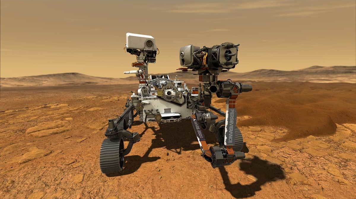 NASA rover Preservence_vytrvalost