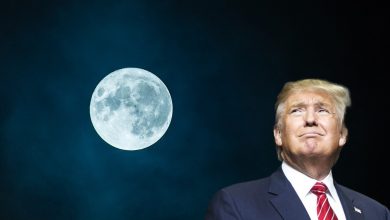 Donald Trump tazba surovin na Mesiaci