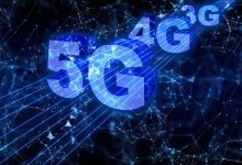 5G siet 4G siet 3G siet