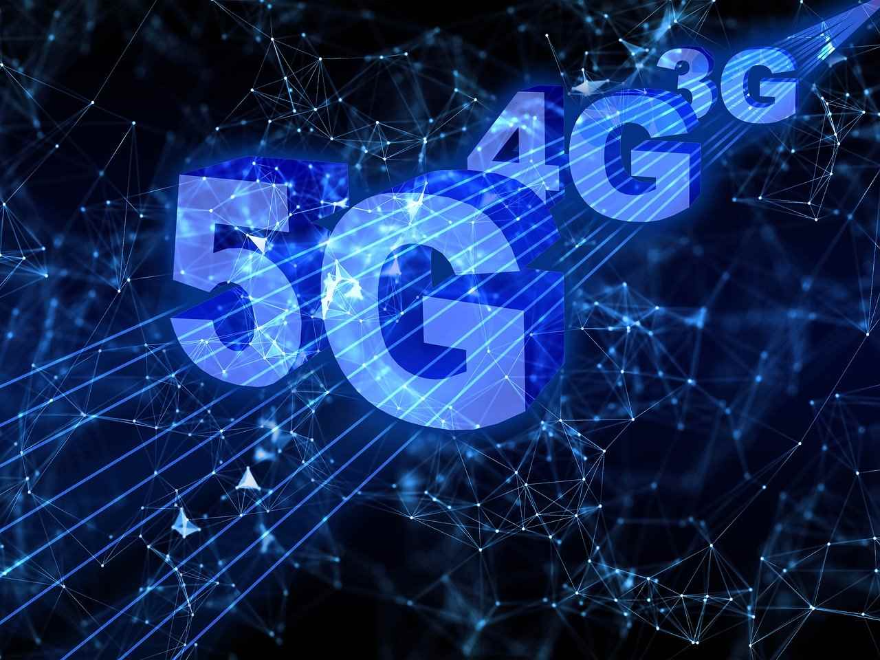 5G siet 4G siet 3G siet
