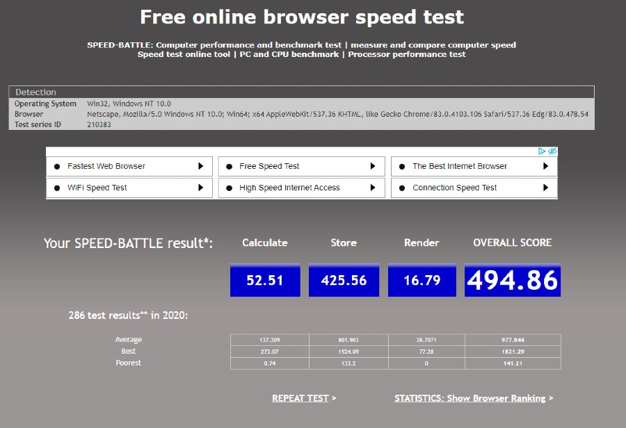 Chrome vs Microsft Edge_test rychlosti_1