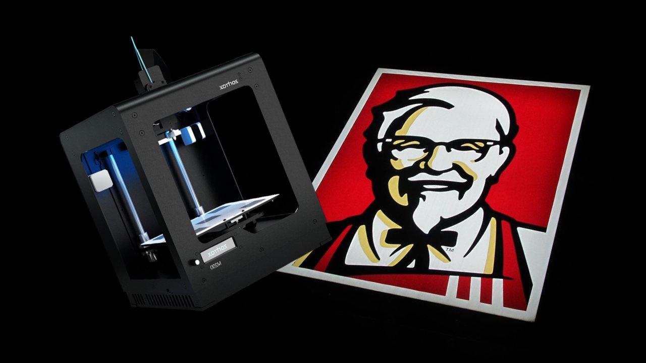 KFC_ 3D tlac masa