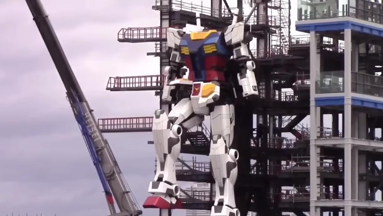 Robot Gundam 18-metrova velkost
