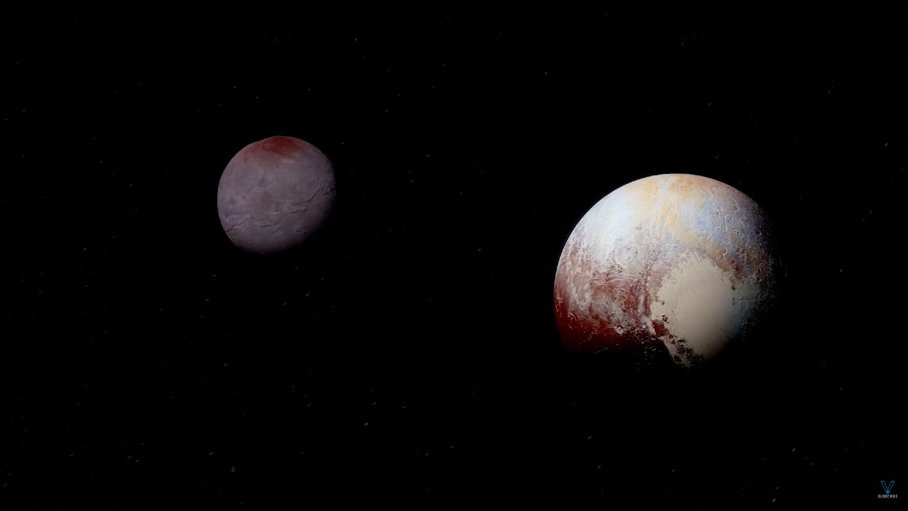 Pluto a mesiac Charon