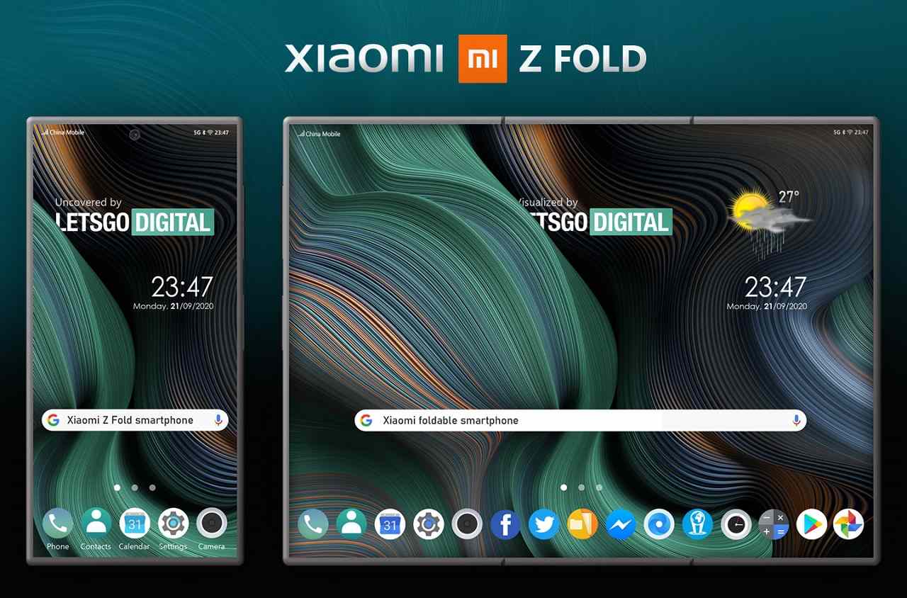 Xiaomi Mi Z Fold_patent smartfonu