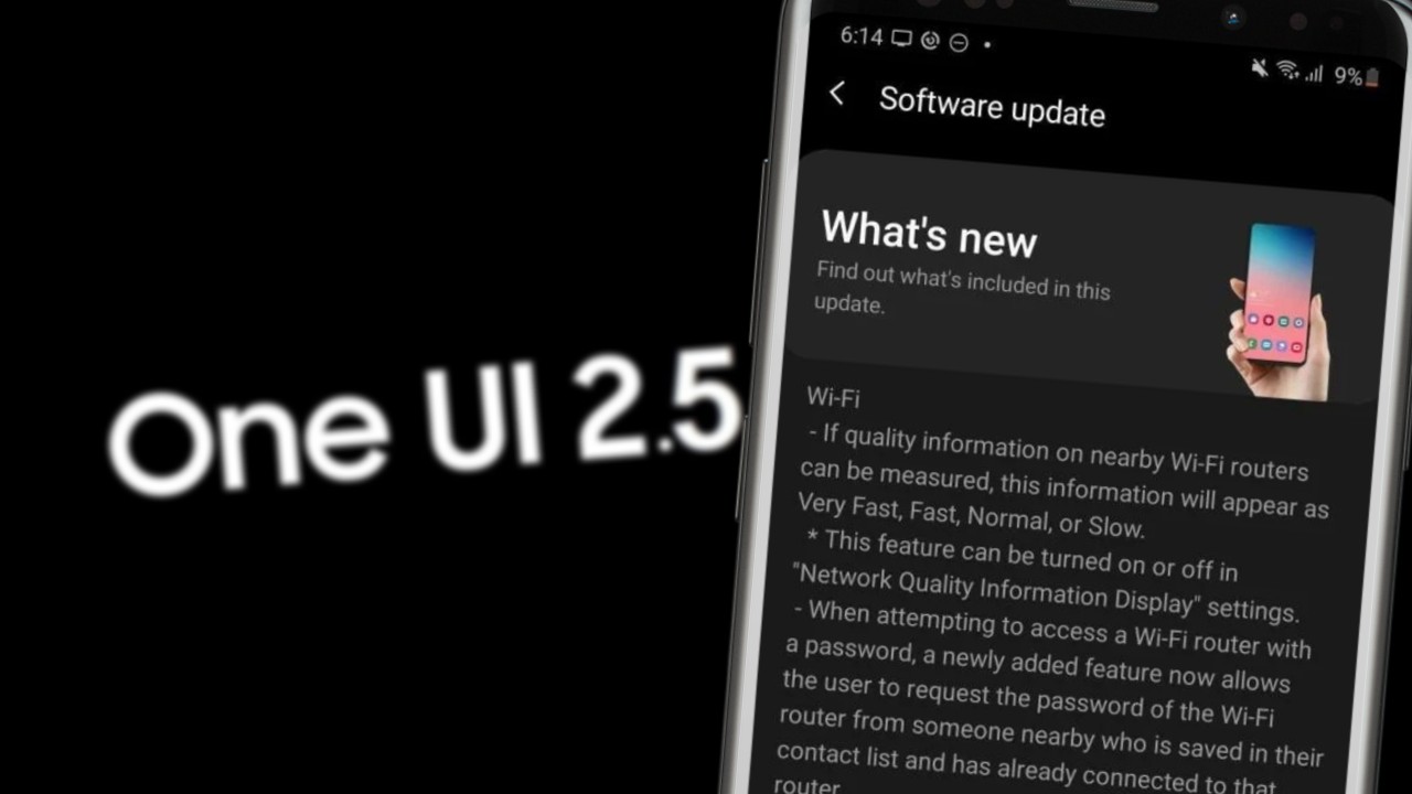 Samsung One UI 2.5