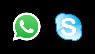 Skype a WhatsApp