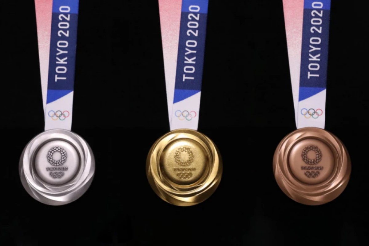 olympijske medaily z elektroodpadu tokio 2020