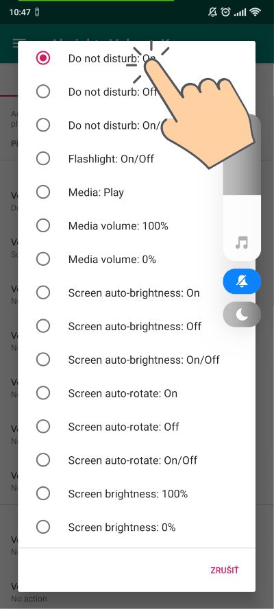 Tlacidla ovladania hlasitosti_dodatocne funkcie_Android_2
