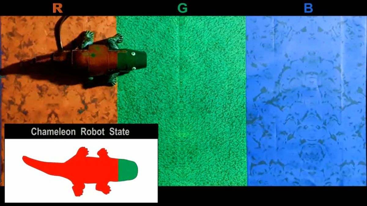 robot meniaci farbu podla pozadia_pokrok v robotike