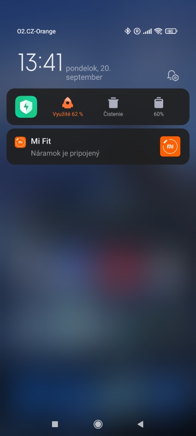 Xiaomi zabezpečenie panel