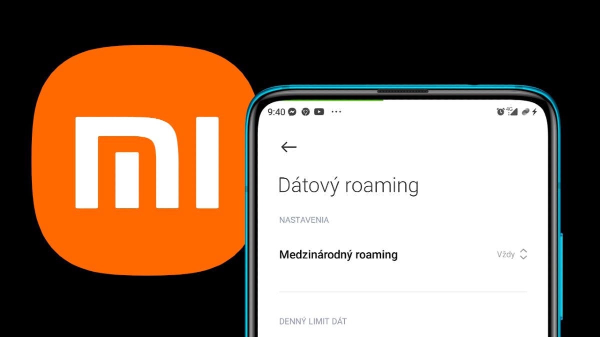 Xiaomi datovy roaming v smartfone