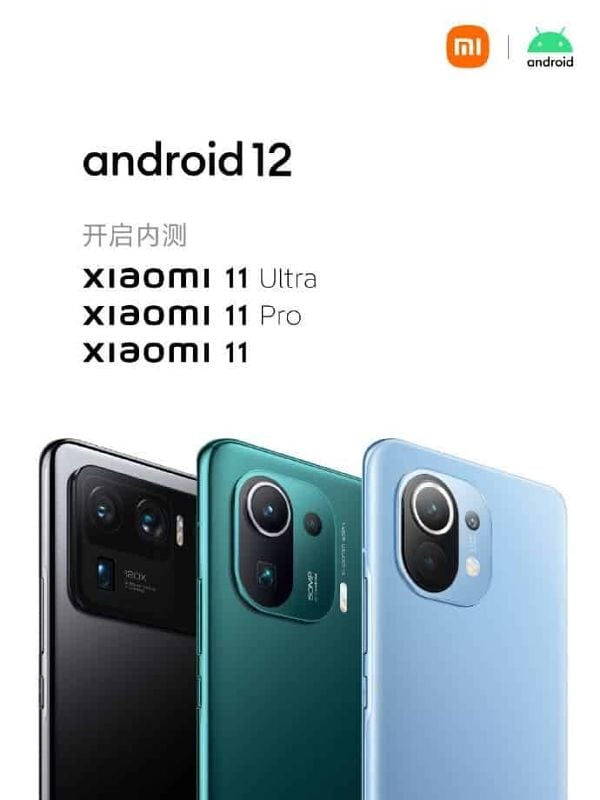 Xiaomi-Android-12-prvy zoznam smartfonov
