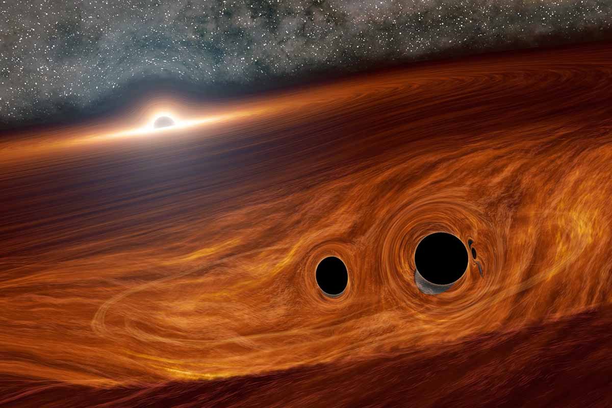 Môžu čierne diery vydať záblesk svetla?