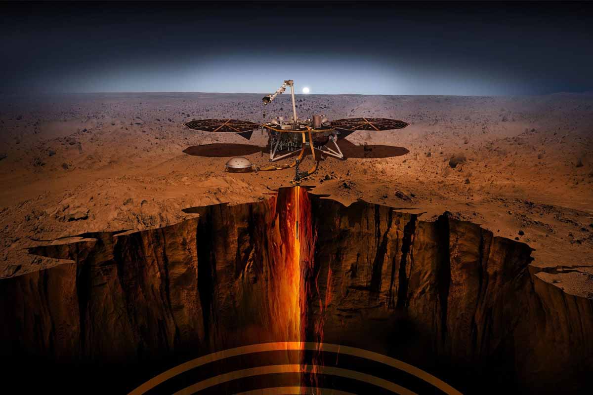 Čo sa nachádza pod povrchom Marsu?