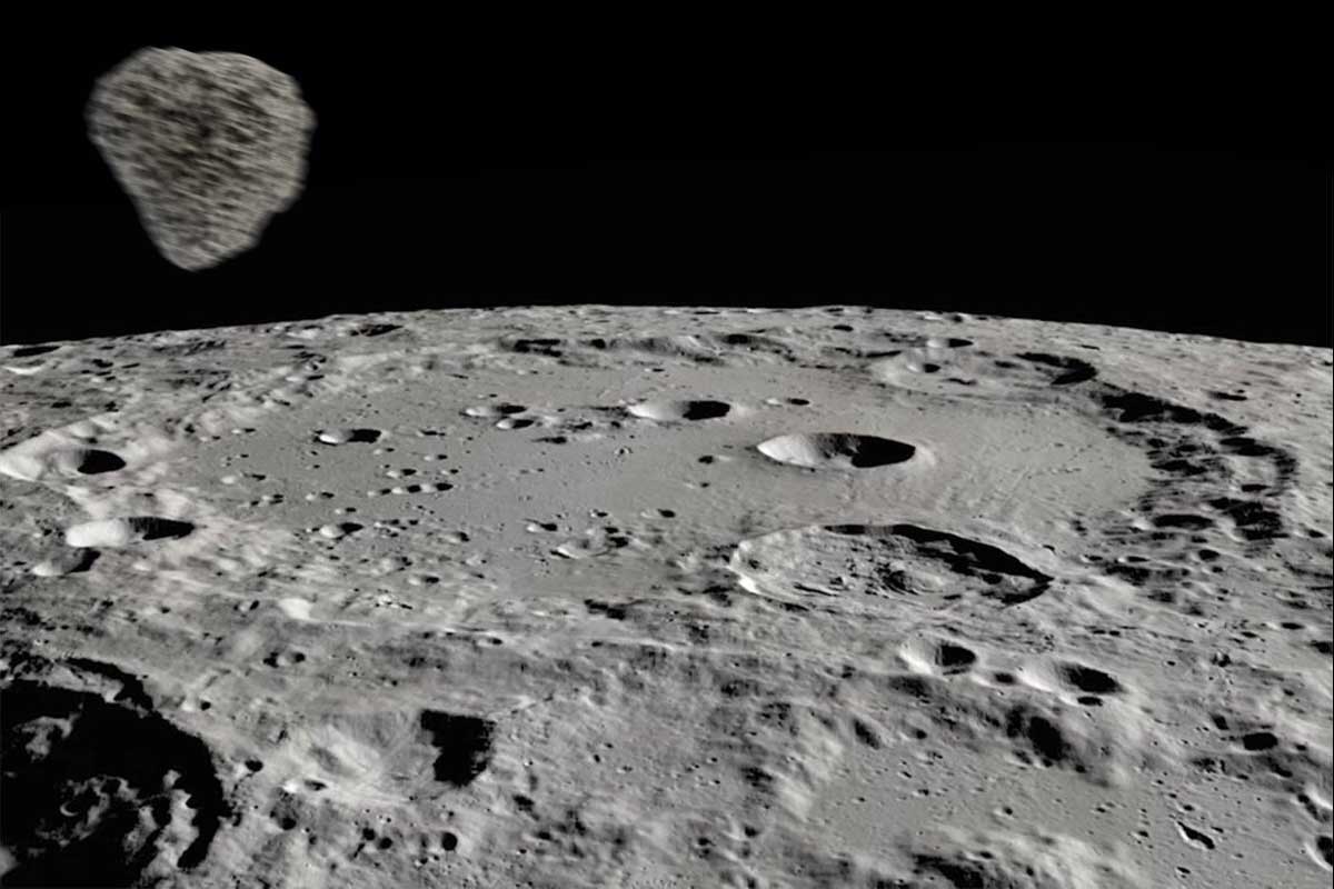 Obieha našu planétu úlomok Mesiaca?