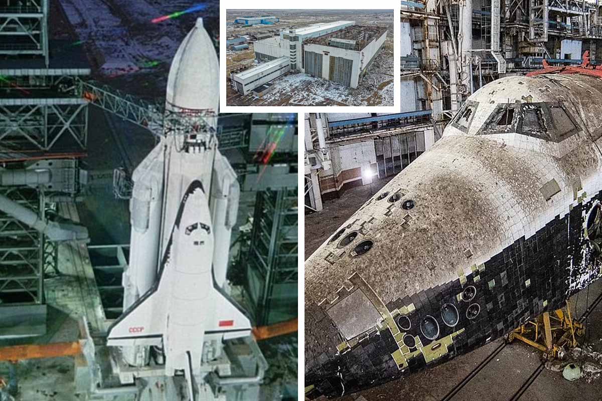 Ako vyzerá opustený sovietsky raketoplán?
