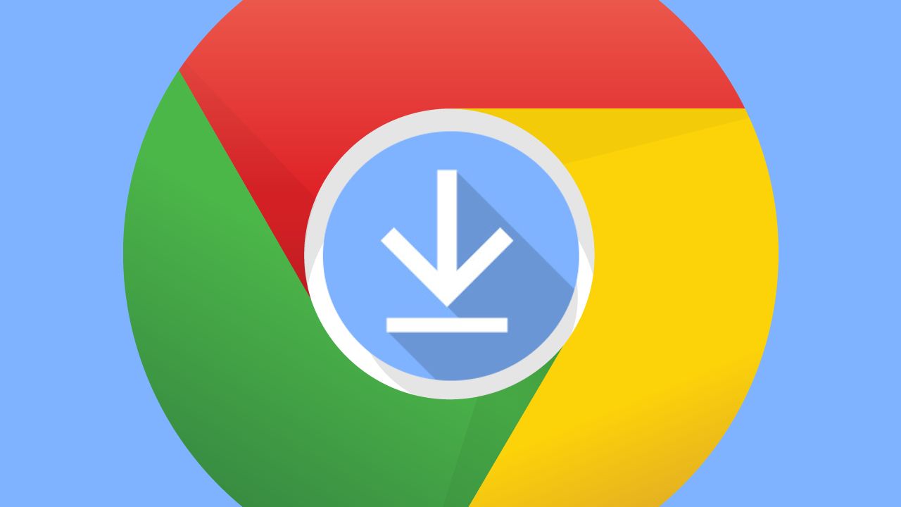 Google Chrome_ikona stahovania