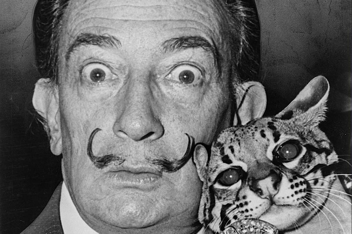 Salvador Dalí mal zvláštny trik na kreativitu