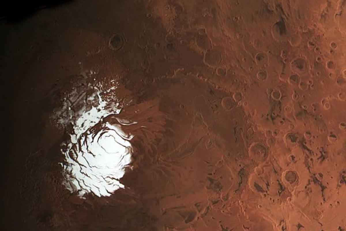 Mars nás oklamal. Pod južným pólom nie je žiadna voda