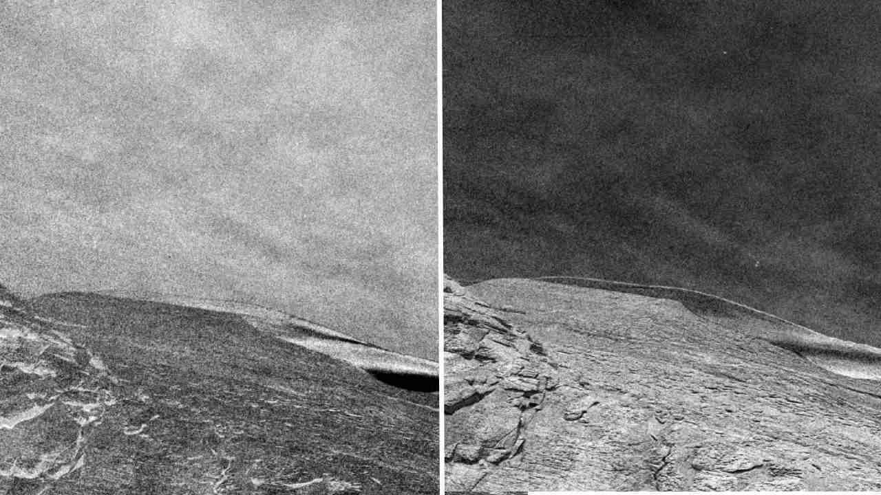 MARS_Rover Curiosity zachyti oblaky